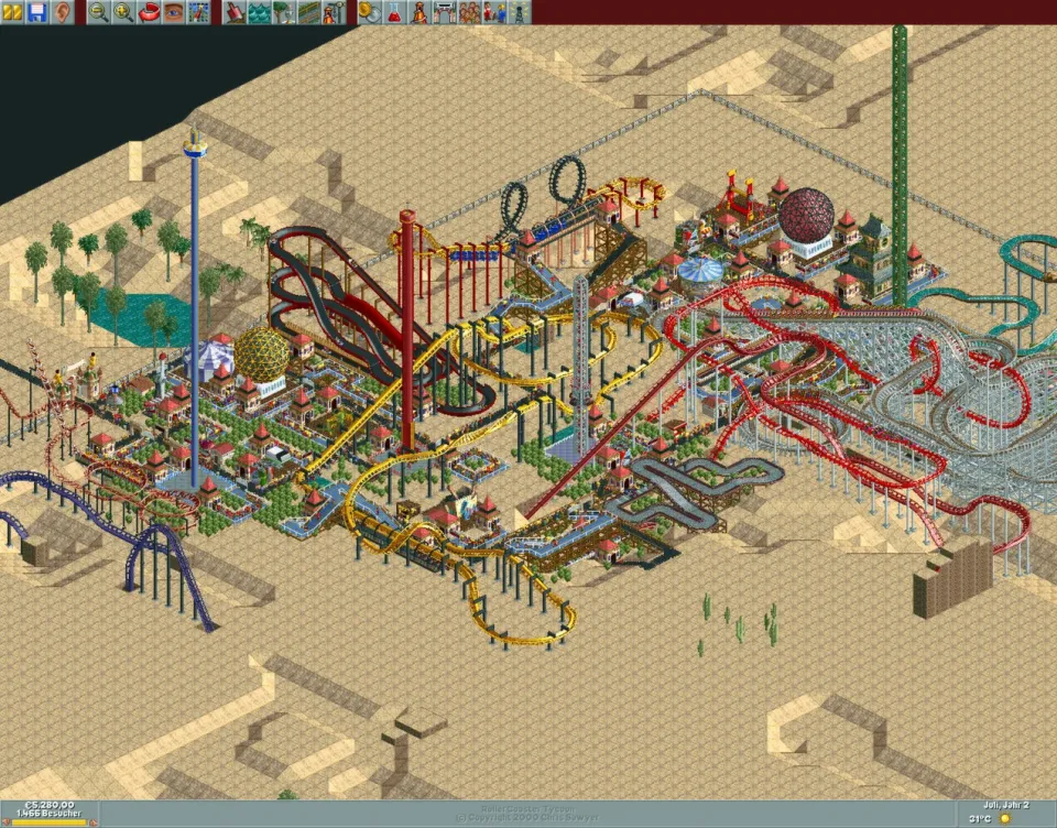 RollerCoaster Tycoon: Mega Pack