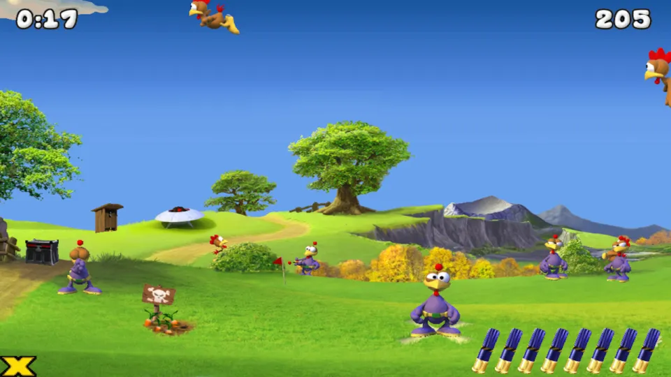 Moorhuhn Invasion (Crazy Chicken Invasion)