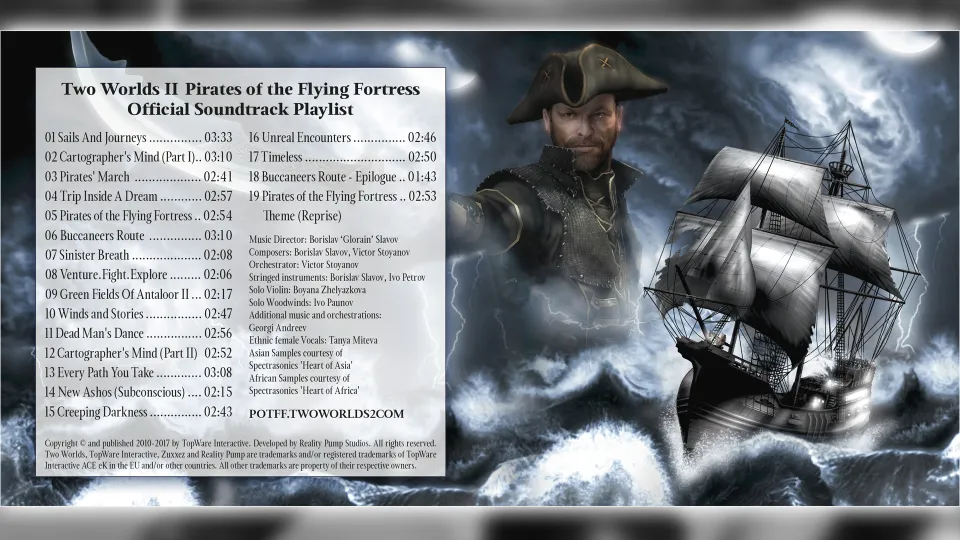 Two Worlds II Pirates of the Flying Fortress Soundtrack