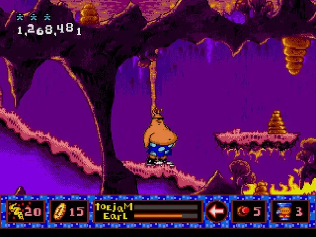 ToeJam & Earl in Panic on Funkotron