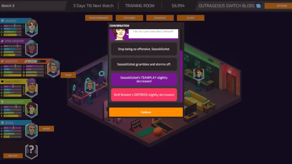 Total Esports Action Manager
