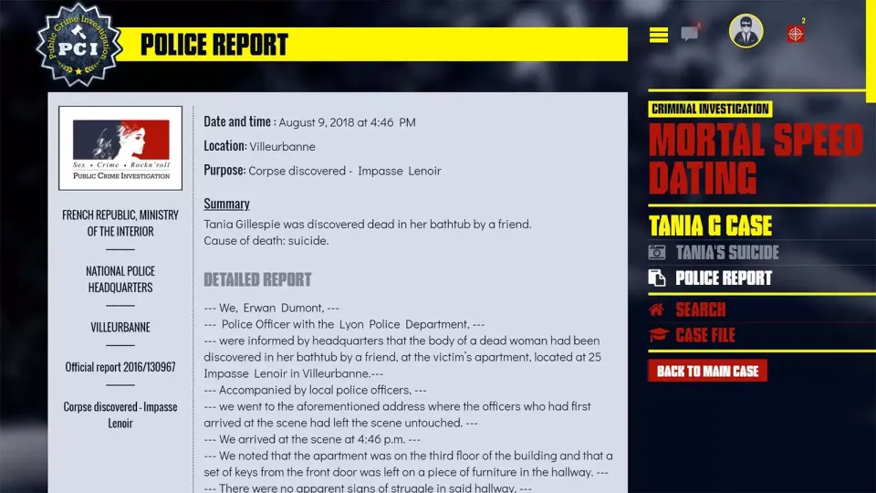 PCI Public Crime Investigation