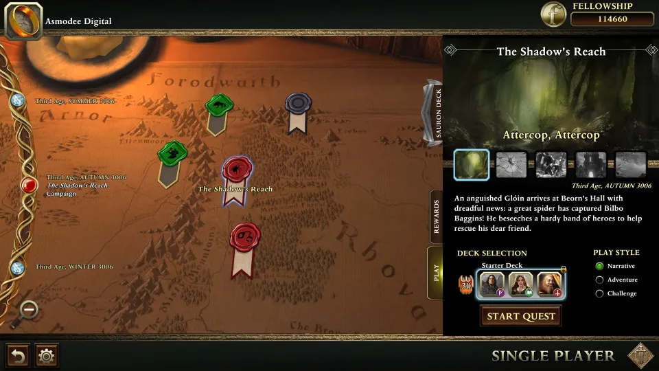 The Lord of the Rings Adventure Card Game