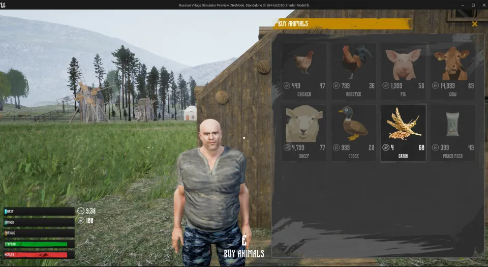 Russian Village Simulator