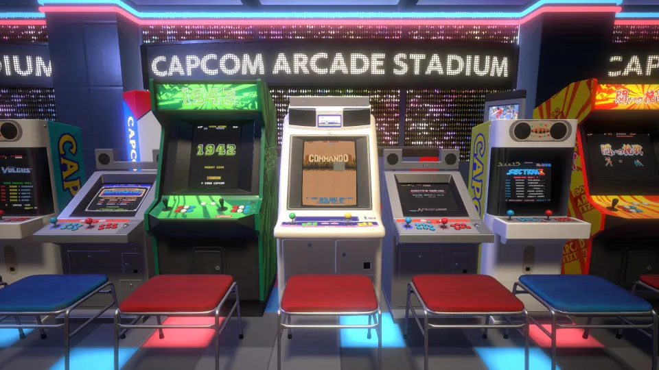 Capcom Arcade Stadium - Packs 1, 2, and 3