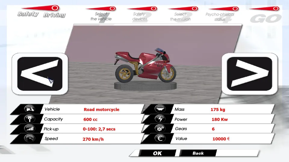 Safety Driving Simulator: Motorbike Steam