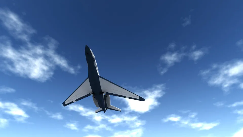 Airplane Sky Voyage