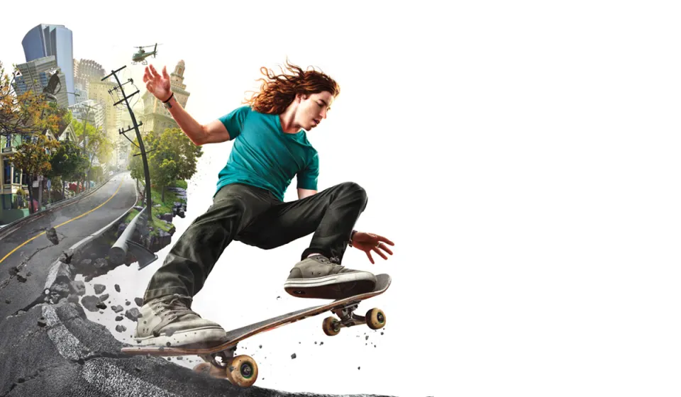 Shaun White Skateboarding