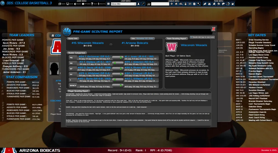 Draft Day Sports College Basketball 3