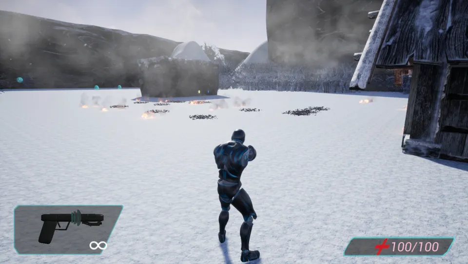 Cyborg Invasion Shooter