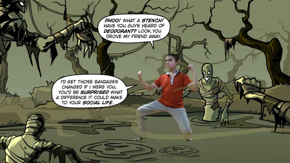 Kung-Fu for Kinect