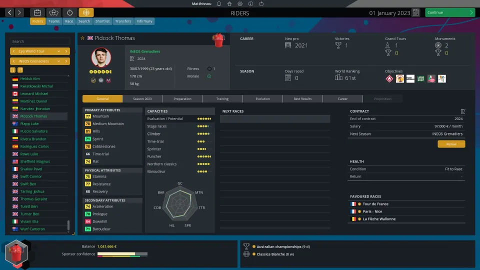 Pro Cycling Manager 2023